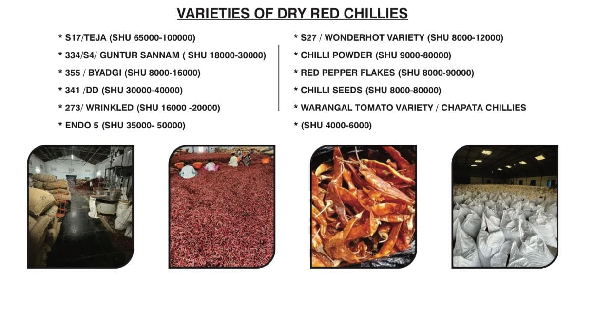 Dry Red Chillies